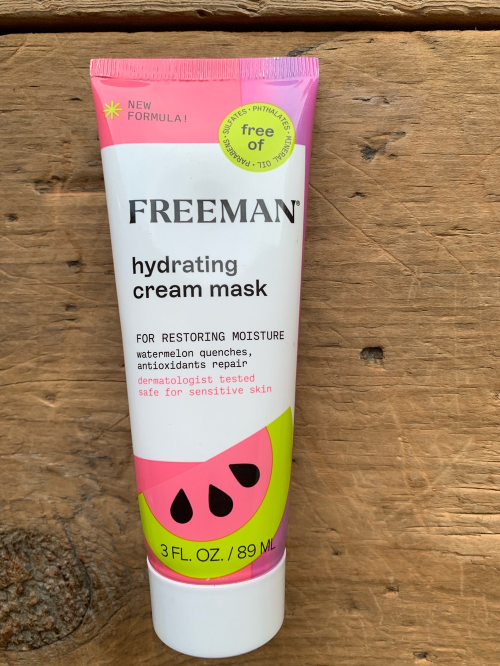 Freeman Hydrating Cream Mask - 3oz